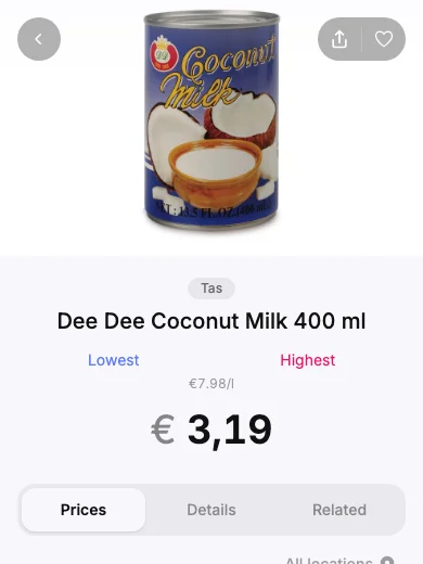 Kokosovo mleko v pločevinki
