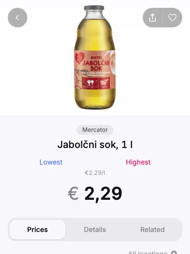 Jabolčni sok 100 %