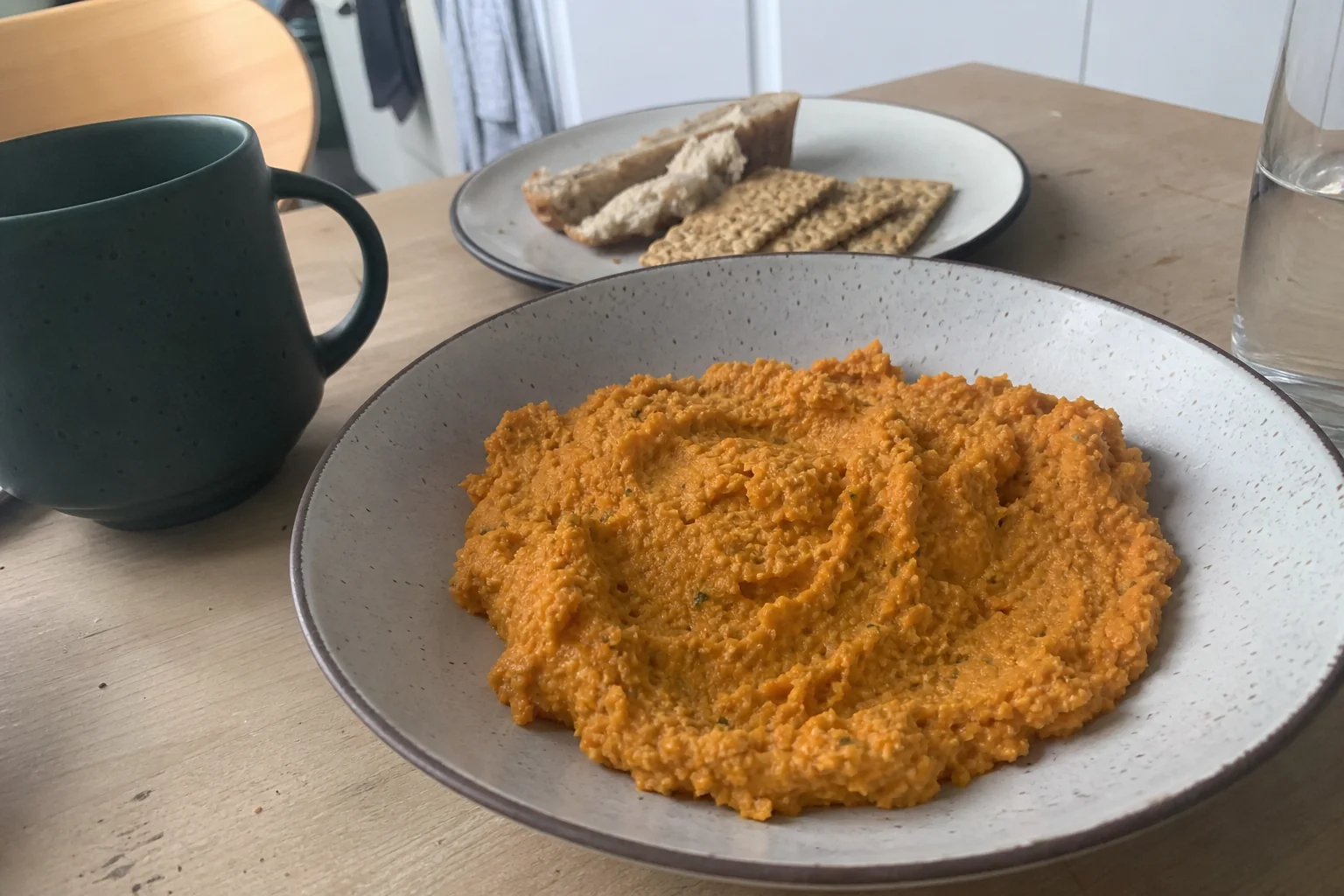 Garlicky Carrot Spread from Leftovers