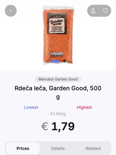 Suha rdeča leča