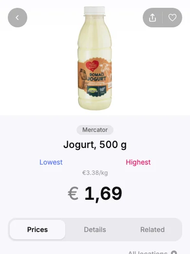 navadni jogurt