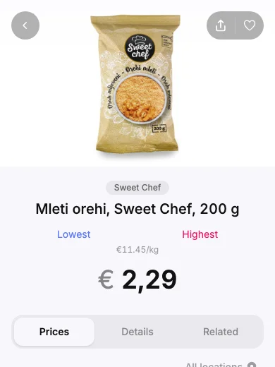 mleti orehi